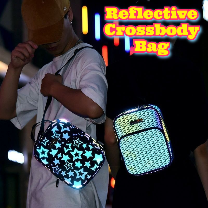 Cycling Commuter Backpack - حقيبة كروس عاكسة متعددة الأغراض رياضية