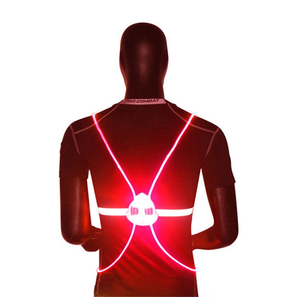 Reflective Vest Cycling - سترة عاكسة للرؤية الليلية بزاوية 360