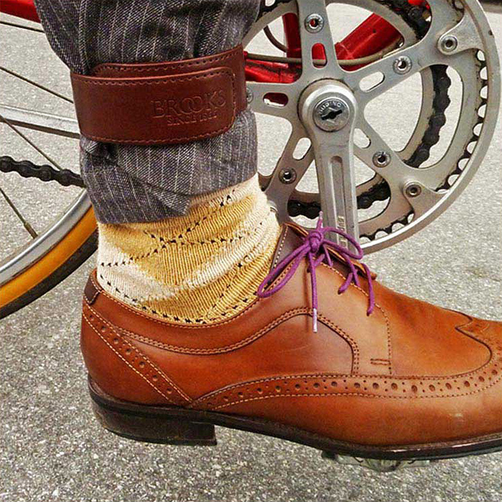Cycling Commute Pants - بروكس ركاب الدراجات الساق حزام الدراجة