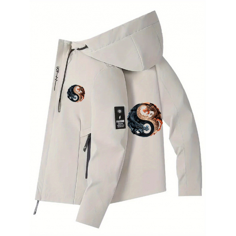 Cycling Commute Jacket - سترة رجالية بغطاء للرأس - معطف