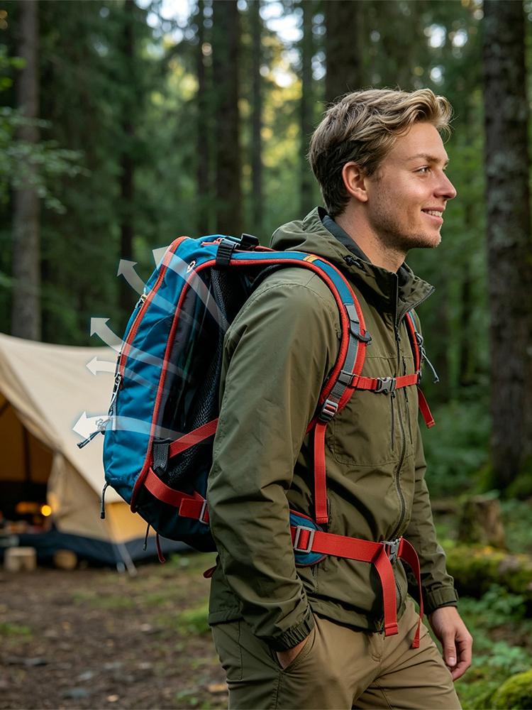 وسادة تهوية للحقيبة الظهرية قا - مراجعة Cycling Commuter Backpack وسعره