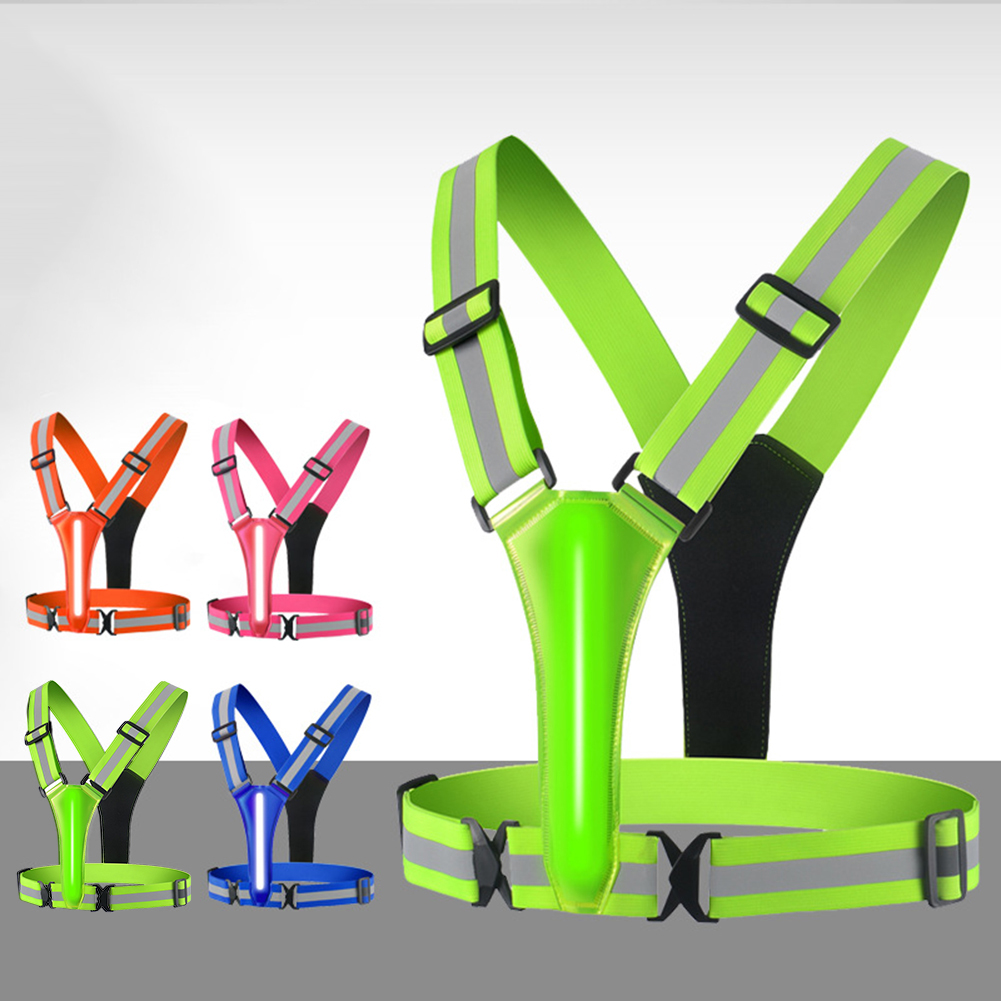 سترة ركض LED مع USB ، قابلة لإ - مراجعة Reflective Vest Cycling وسعره