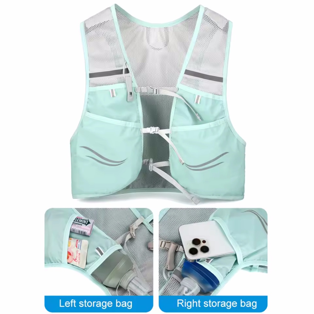 عاكس صدرة للجري الترطيب تشغيل  - مراجعة Reflective Vest Cycling وسعره