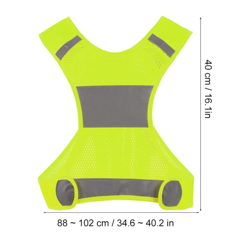سترة عاكسة للضوء للركض والدراج - مراجعة Reflective Vest Cycling وسعره