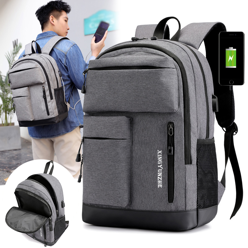 الرجال النساء USB شحن على ظهره - مراجعة Cycling Commuter Backpack Laptop وسعره
