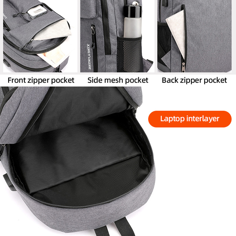 الرجال النساء USB شحن على ظهره - مراجعة Cycling Commuter Backpack Laptop وسعره