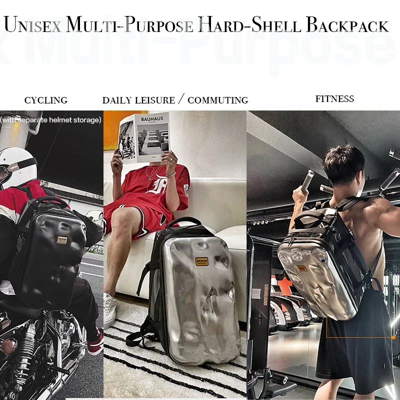 الرجال النساء هارد شل طارد الم - مراجعة Cycling Commuter Backpack Laptop وسعره