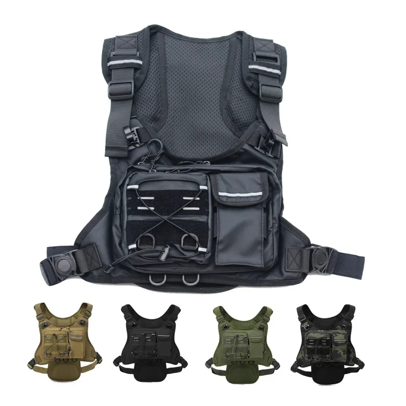 ​ حقيبة صدر تكتيكية عالية الجو - مراجعة Reflective Vest Cycling وسعره