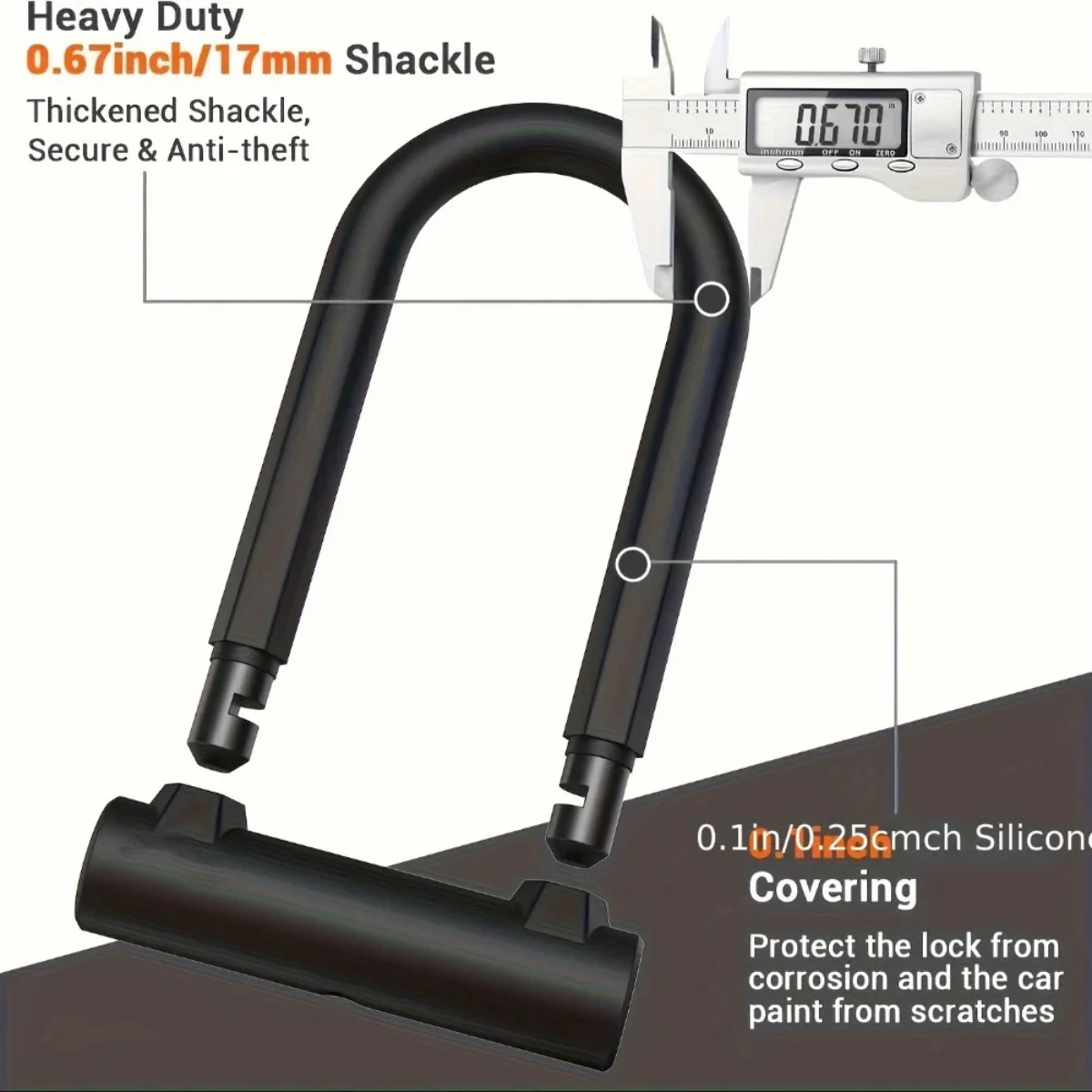 قفل الدراجة شديد التحمل مضاد ل - مراجعة U Lock Heavy Duty وسعره
