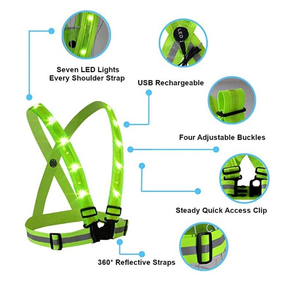 سترة أمان جديدة من البوليستر م - مراجعة Reflective Vest Cycling وسعره