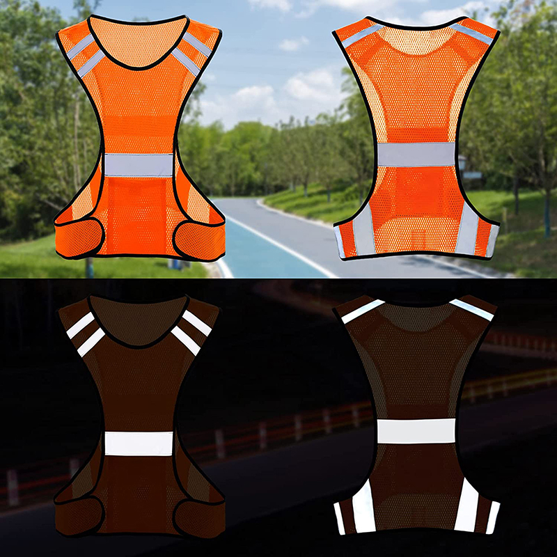 سترة أمان عاكسة للضوء من القما - مراجعة Reflective Vest Cycling وسعره