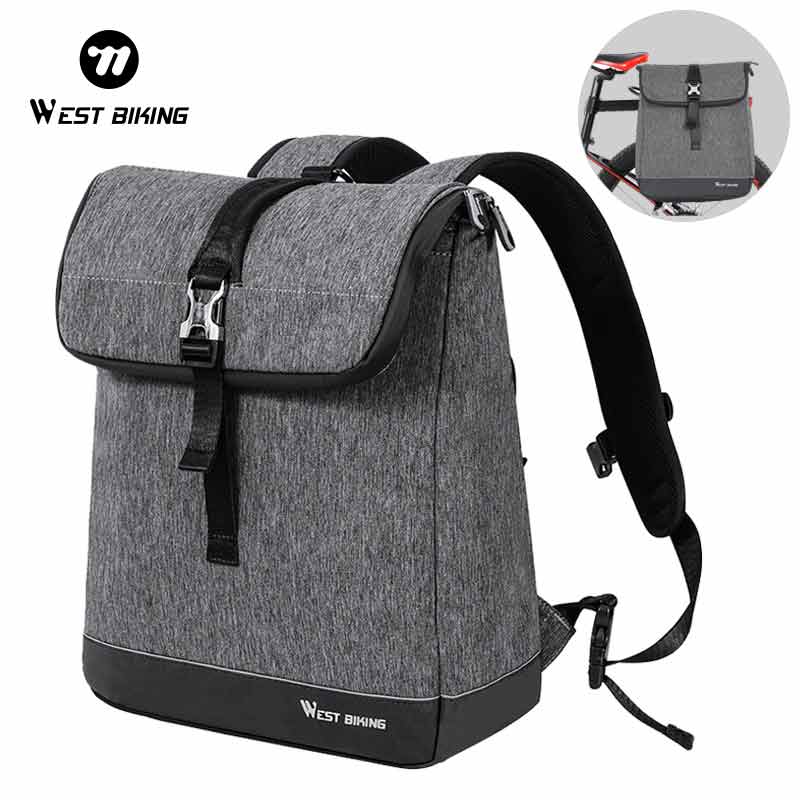 حقيبة ظهر WEST BIKING للدراجات - مراجعة Cycling Commuter Backpack Laptop وسعره