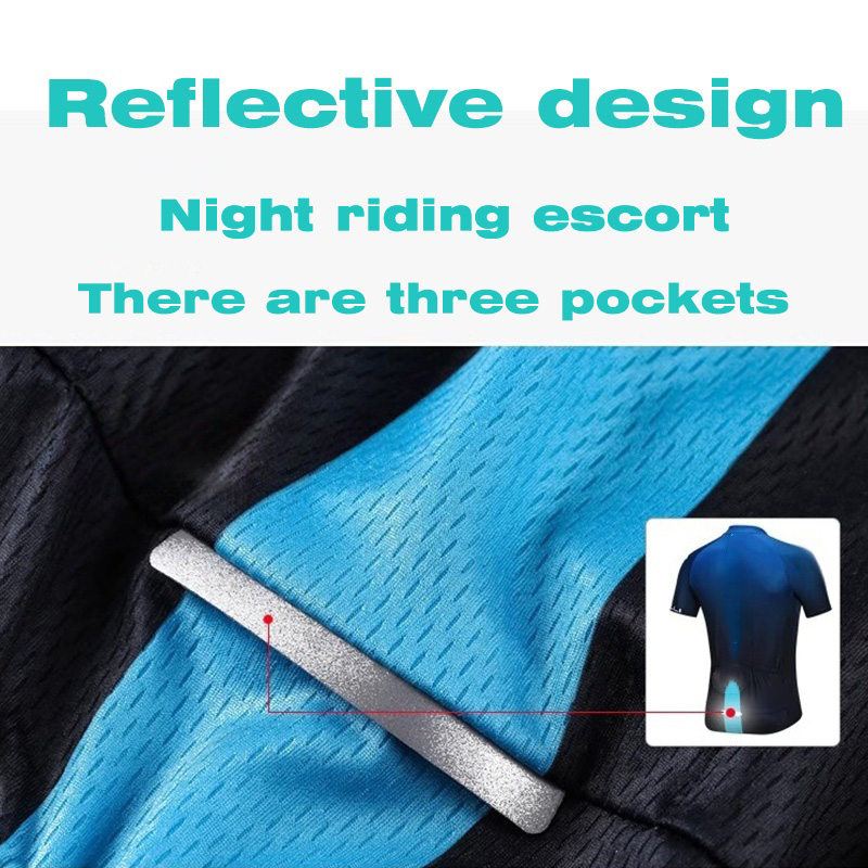 طقم ركوب الدراجات من دي روزا ل - مراجعة Reflective Vest Cycling وسعره