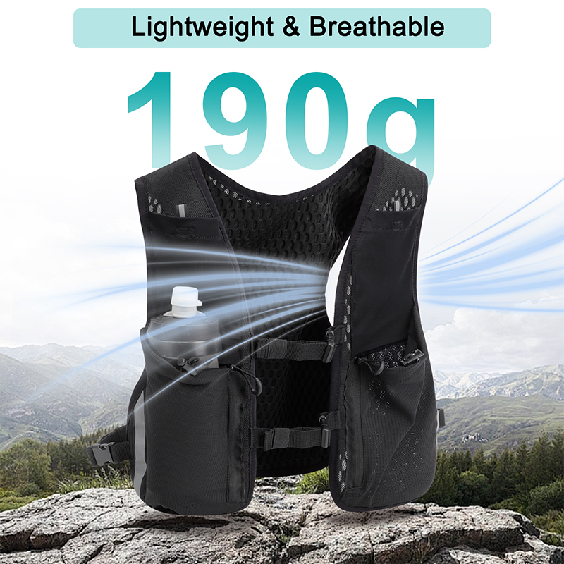 TINYAT عاكسة متعددة الوظائف حق - مراجعة Reflective Vest Cycling وسعره