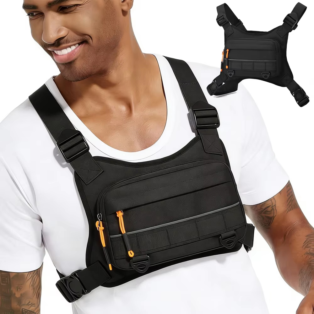 حقيبة صدرية أمامية للدراجات، ح - مراجعة Reflective Vest Cycling وسعره